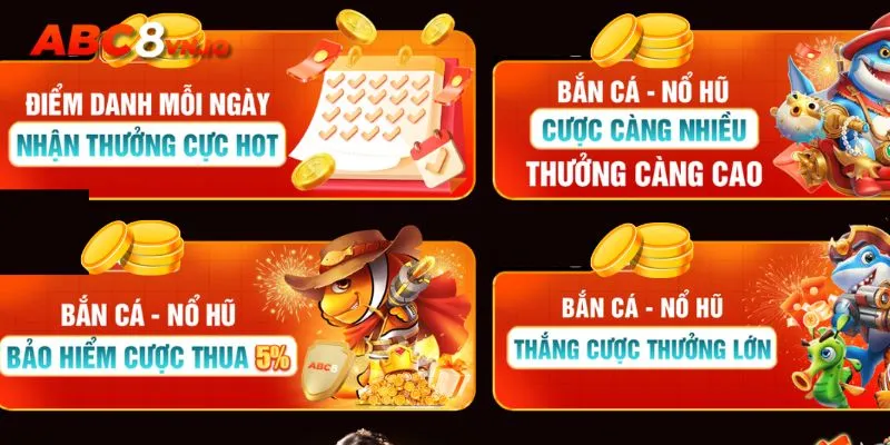 Nhà cái trực tuyến không thiếu các ưu đãi dành riêng cho người chơi nổ hũ